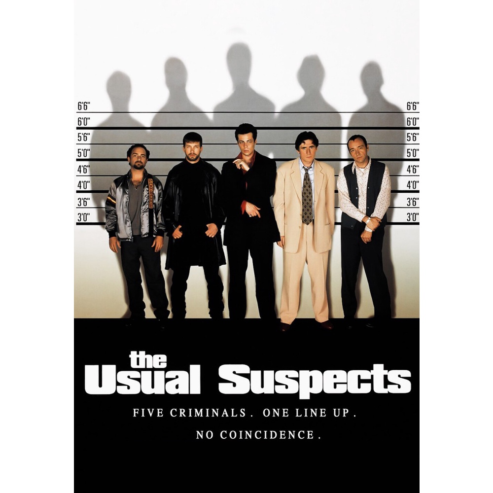 The Usual Suspects ปล้นไม่ให้จับได้ (1995) DVD หนัง มาสเตอร์ พากย์ไทย