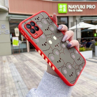 เคสโทรศัพท์มือถือ ซิลิโคนใส กันกระแทก ลายการ์ตูนกระต่ายน่ารัก สําหรับ Realme 8 4G Realme 8 Pro