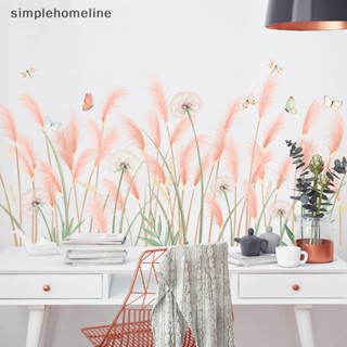 [simplehomeline] ใหม่ พร้อมส่ง สติกเกอร์ติดข้างเตียง ลายดอกไม้ ดอกแดนดิไลออน สําหรับตกแต่งบ้าน ห้องนอน