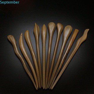 SEPTEMBER Gift Hair Chopstick Wood Hair Accessories Hair Stick Women Carved Wooden Chinese Japanese Handmade Hair Pin