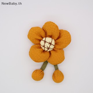 Newbaby ผ้าฝ้าย ลายดอกทานตะวัน สําหรับแขวนตกแต่งรถยนต์ 1 ชิ้น