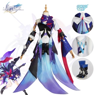 Honkai: Star Rail Seele cosplay Costume ขนาดพลัส ชุดเครื่องแต่งกายคอสเพลย์อนิเมะ  สําหรับผู้หญิง  plus size  cos Clothing Anime Game Suit Womens Clothing dress 崩坏星穹铁道希儿