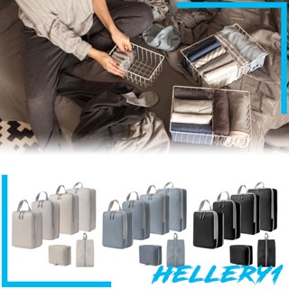 [Hellery1] ลูกบาศก์บรรจุของ ระบายอากาศ สําหรับตั้งแคมป์กลางแจ้ง 6 ชิ้น