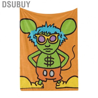 Dsubuy Soft Comfortable Skin Friendly Breathable Unique Cartoon Pattern Summer Bed