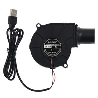 Pcf* ใหม่ พัดลมระบายความร้อน 7530 7 ซม. 5V USB แบบพกพา 2600RPM 1 5W สําหรับปิกนิก ตั้งแคมป์ เทอร์โบ กลางแจ้ง