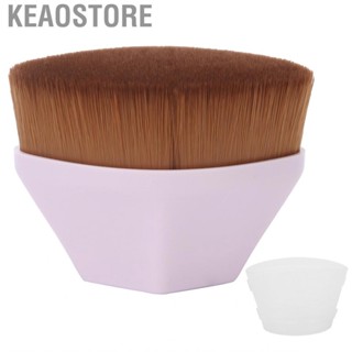 Keaostore Foundation Makeup Brush  Practical Cosmetic Portable Soft for Home Professional Artists Beginners