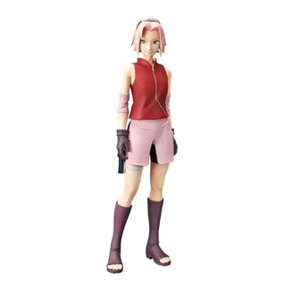 Naruto Shippuden Haruno Sakura Doll Model Ornament ความงามสองมิติ Anime Doll Haruno Sakura Sakura กลุ่มใหญ่ยืนโมเดลเครื่องประดับ