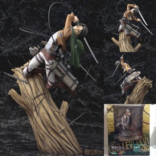 [คุณภาพ พร้อมส่ง] โมเดลฟิกเกอร์ อนิเมะอสูร Attack on Titan Captain Levi UGZH