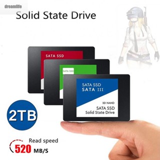 【DREAMLIFE】2.5-inch SATA3 SSD desktop/notebook high speed built-in SSD 512GB/1T/2T