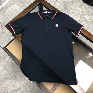 2SH9 Moncler Classic M summer mens polo shirt short-sleeved cotton lapel short-sleeved T-shirt