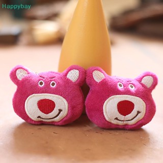 &lt;Happybay&gt; พวงกุญแจ จี้ตุ๊กตาการ์ตูนอะนิเมะ Strawberry Bear Head สําหรับแขวนกระเป๋า โทรศัพท์ เครื่องประดับ ตกแต่ง ของขวัญเด็ก ลดราคา