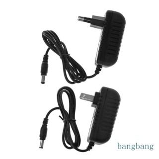 Bang อะแดปเตอร์ชาร์จไฟ AC พร้อมปลั๊กแปลง 5 5x2 5 มม. สําหรับ DC 15V 1A