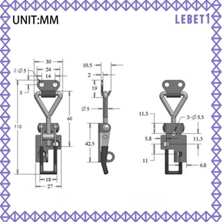 [Lebet] แคลมป์จับฝาไม้ แบบปลดเร็ว 4 ชิ้น