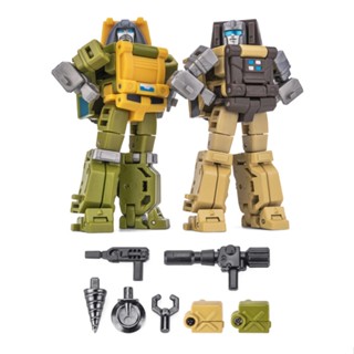 Newage NA H19 Hogan H20 William Bonney Transformation Mini Pocket War G1 Action Figure Robot Model Collection Deformed Toys