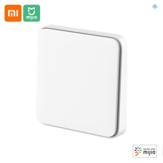 Xiaomi Mijia สวิตช์ไฟอัจฉริยะติดผนัง ควบคุมด้วยเสียง สําหรับ Xiaomi Smart Home (DHKG01ZM)