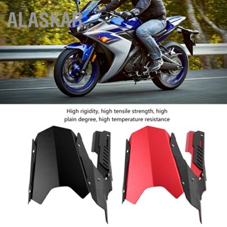 ALASKAR CNC รถจักรยานยนต์บังโคลนบังโคลนหลัง &amp; ฝาครอบโซ่สำหรับ Yamaha YZF R3 R25 13-17