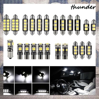 Thunder หลอดไฟ Led T10 5050 สําหรับติดป้ายทะเบียนรถยนต์ 23 ชิ้น