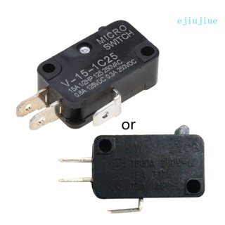 Cc KW7-0C AC125V 250V 15A ไมโครลิมิตสวิตช์ 1NO+1NC SPDT สแน็ปแอคชั่น ปุ่มกด