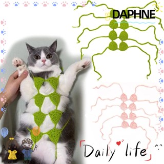 DAPHNE ชุดบิกินี่ ชุดชั้นใน สีเขียว ใส่สบาย สําหรับสัตว์เลี้ยง แมว