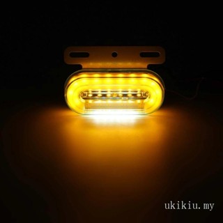 Uki ไฟสัญญาณ LED 24V สําหรับติดด้านข้างรถบรรทุก 10 ชิ้น