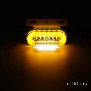 Uki ไฟสัญญาณ LED 24V สําหรับติดด้านข้างรถบรรทุก 10 ชิ้น