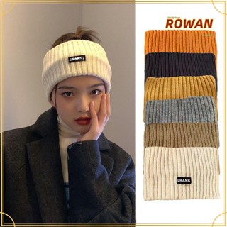 ROWANS ที่คาดผมถัก เครื่องประดับผม หมวกบีนนี่ หูอุ่น ที่คาดผม สําหรับผู้หญิง