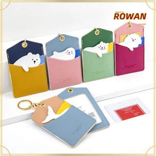 Rowans พวงกุญแจ จี้รูปสัตว์ ลิฟท์ การ์ด สร้างสรรค์