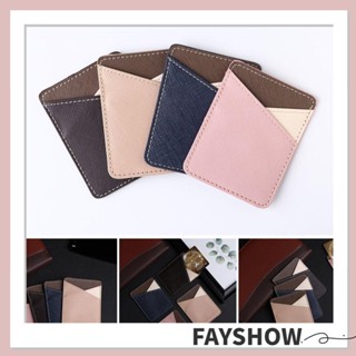 FAY Solid Elastic Adhesive Sticker Fashion Universal Credit Card Holder