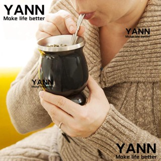 Yann1 ชุดแปรงสเตนเลส ทําความสะอาดง่าย 8 ออนซ์