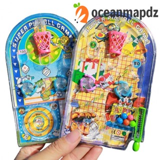 Oceanmapdz เกมพินบอล ขนาดเล็ก แบบตั้งโต๊ะ|ลูกปัดเขาวงกต พลาสติก แบบมือถือ ลายการ์ตูนสัตว์ แบบสร้างสรรค์ ของเล่นสําหรับแม่ และลูก