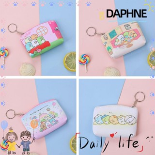 Daphne กระเป๋าสตางค์กระเป๋าใส่เหรียญลายการ์ตูน San-X Sumikko Gurashi สําหรับผู้หญิงและผู้ชาย