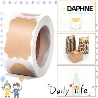Daphne 300 ชิ้น / ม้วนฉลากสติกเกอร์ครัวแยมขวดเครื่องเทศแท็กขวด