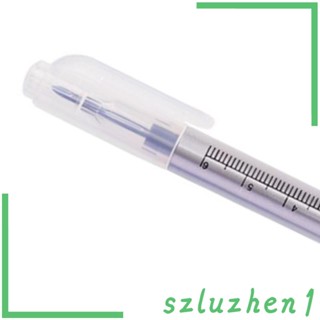 [Szluzhen1] ปากกามาร์กเกอร์ พร้อมไม้บรรทัดกระดาษ สําหรับเขียนคิ้ว ริมฝีปาก 10 ชิ้น