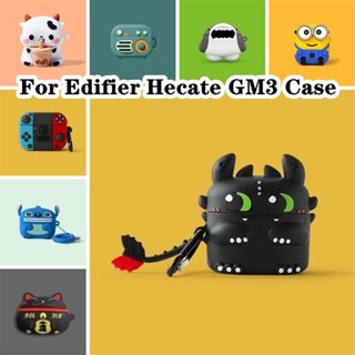 【Case Home】เคสหูฟัง แบบนิ่ม ลายการ์ตูน สําหรับ Edifier Hecate GM3 Edifier Hecate GM3