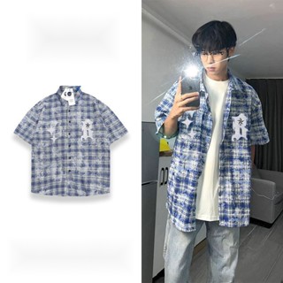 เสื้อโค้ทโปโล คอปก ปักลาย ย้อมสี สําหรับผู้ชาย