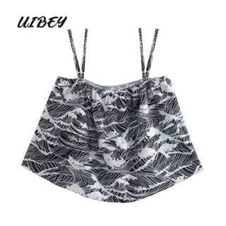 Uibey เสื้อกั๊ก ขนาดเล็ก แฟชั่น เซ็กซี่ 6357