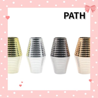 PATH 4 ชิ้น หัวเข็มขัดหางม้า, กิ๊บโลหะเทียม, ใหม่ สีทอง / ดํา / เงิน ฟันเข็มขัด พลาสติก เครื่องมือจัดแต่งทรงผม สําหรับผู้หญิง