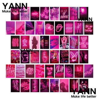 Yann1 โปสเตอร์ เพื่อความสวยงาม สําหรับตกแต่งห้องวัยรุ่น 50 ชิ้น