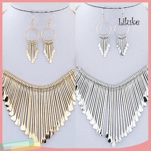 #เครื่องประดับโบฮีเมียน
#ชุดสร้อยคอพร้อมต่างหู
#เครื่องประดับหรูหรา
#เครื่องประดับค็อกเทล
#เครื่องประดับงานเลี้ยง