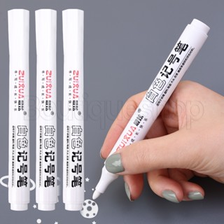 1 ชิ้น 2 มม. กันน้ํา สีขาว ปากกาเจล มาร์กเกอร์สีขาว ปากกาเขียน ถาวร ปากกาไฮไลท์ DIY กราฟฟิตี ร่างภาพ เครื่องเขียนนักเรียน อุปกรณ์สํานักงาน โรงเรียน