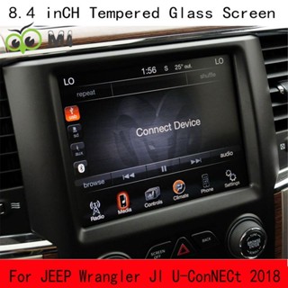 ฝาครอบหน้าจอนําทาง Gps 8.4 นิ้ว Gps สําหรับ Jeep Wrangler Jl U-Connect 2018