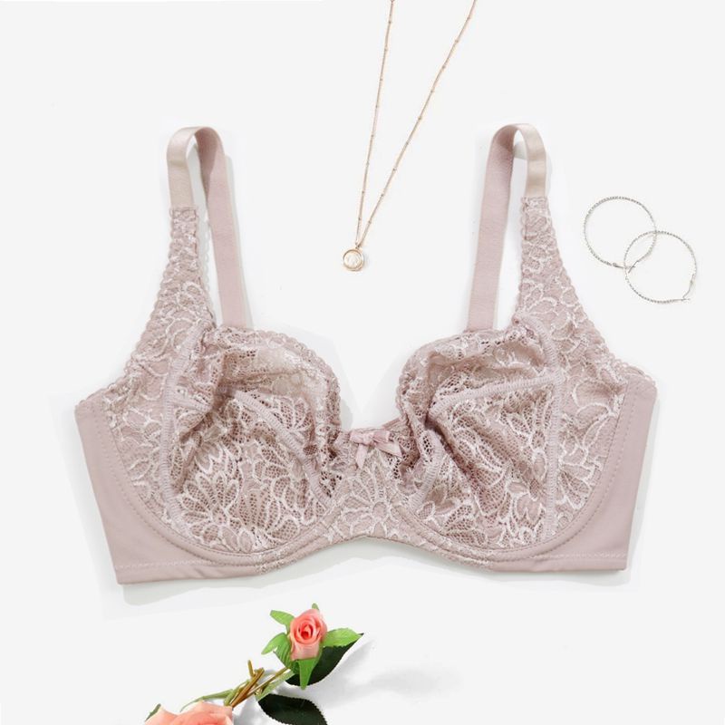 Parifairy บราชั้นใน  ไม่มีโฟม พลัสไซซ์ c 34C 36C .38C 40C 42C 44C-7121