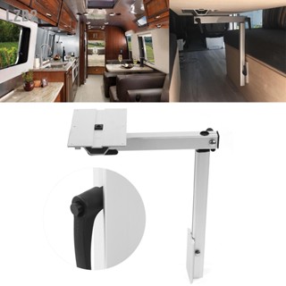 LZB2 ขายึดโต๊ะแล็ปท็อปแบบถอดได้ 360 องศาหมุนได้ปรับได้สำหรับ RV Caravan Motorhome