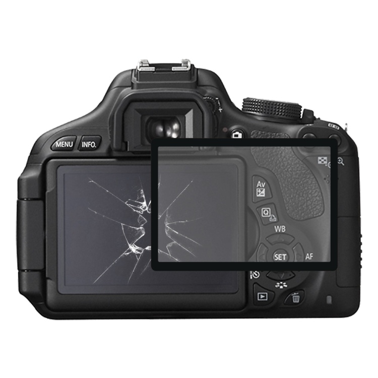 เลนส์อะคริลิค หน้าจอ LCD สําหรับ Canon EOS 60D EOS 600D