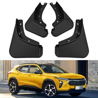 ⚡NEW 8⚡Mud Flaps &amp; Screws Black Car Mud Flaps For Chevrolet For Singmaro 2022 2023