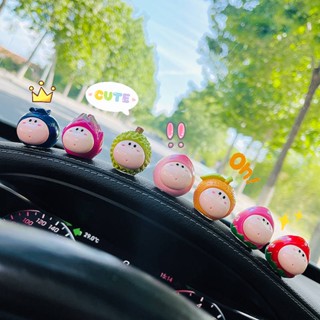 Car Accessories Decoration 2023 New Vehicle Center Console Doll Small Ornaments Girl Car Interior Decoration All Products PBRi