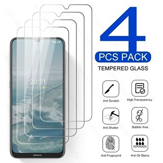 4PCS Protective Tempered Glass For Nokia C12 C21 Plus C31 C32 C300 X30 XR21 G20 G21 G22 G42 G60 G400 Glass Screen Protector Film