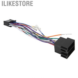 Ilikestore Car 16Pin ISO   Harness Adapter Lossless Heat Resistant Replacement for Honda Mitsubishi Accessories