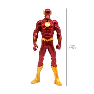 The Flash Man Red Golden Justice League DC Comics 7 Action Figure Model Toys