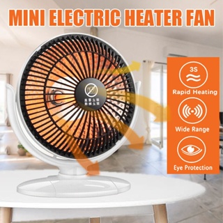 New 6" 200W Mini Electric Heater Fan Winter Air Warmer Silent Desk Home Office